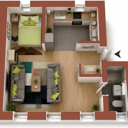 Exclusive Perfect - Perfect Location In No2 Daire