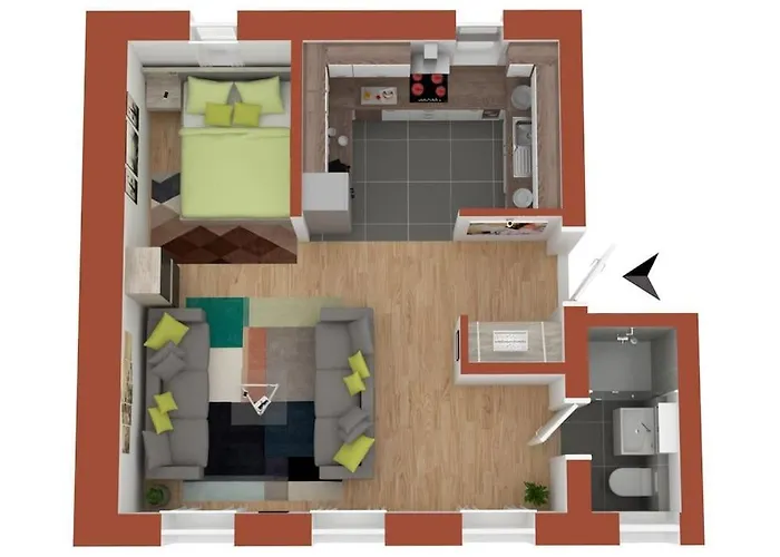 Exclusive Perfect - Perfect Location In No2 Apartman *